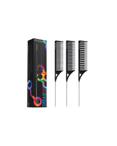 Framar Dreamweaver Comb Black | Češalj za pramenove | 3kom